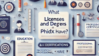 what licenses and degrees does phidx have