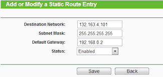 how to add a device to mr9600 static routing list